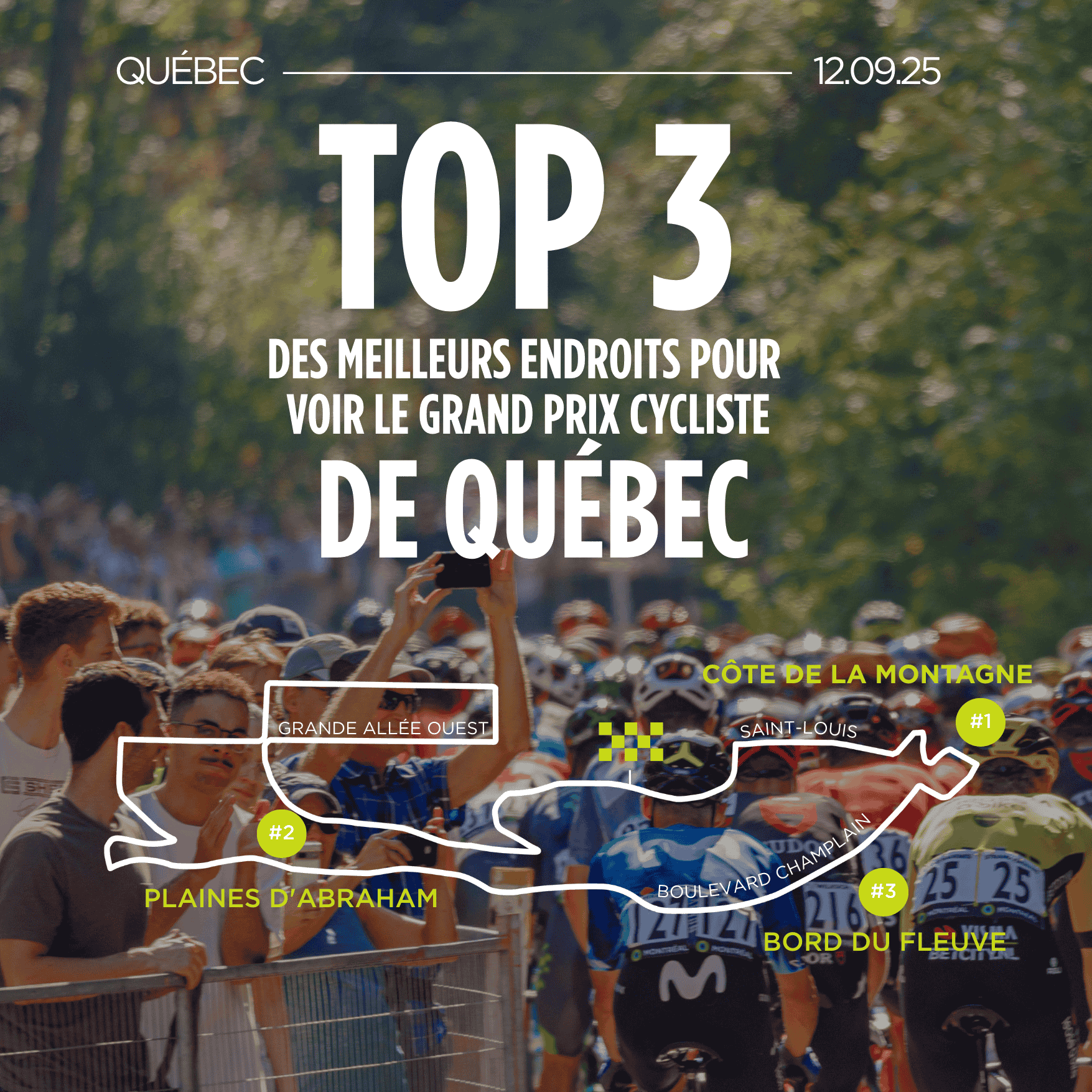 Où regarder la course